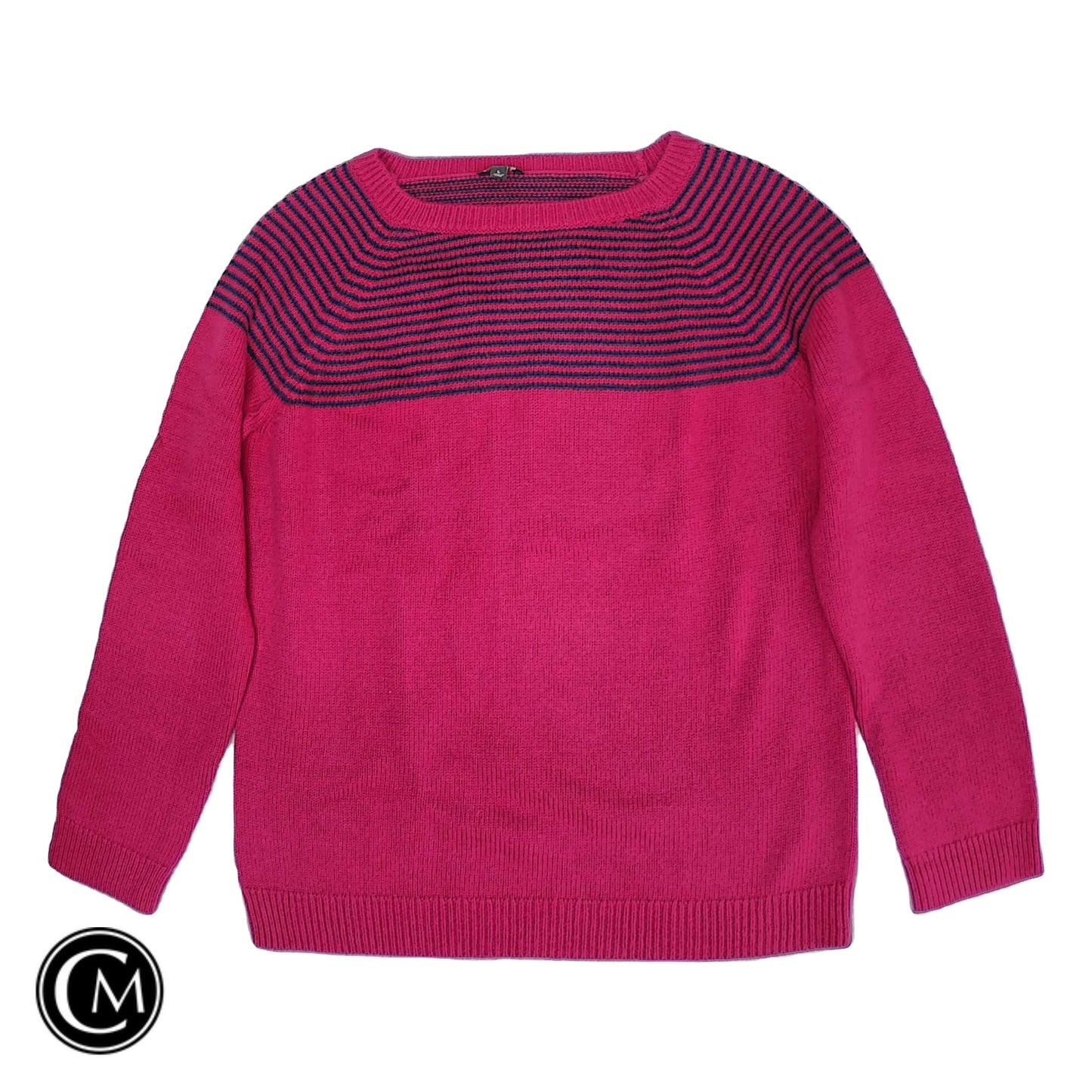 Sweater By Talbots In Pink, Size: L image 1