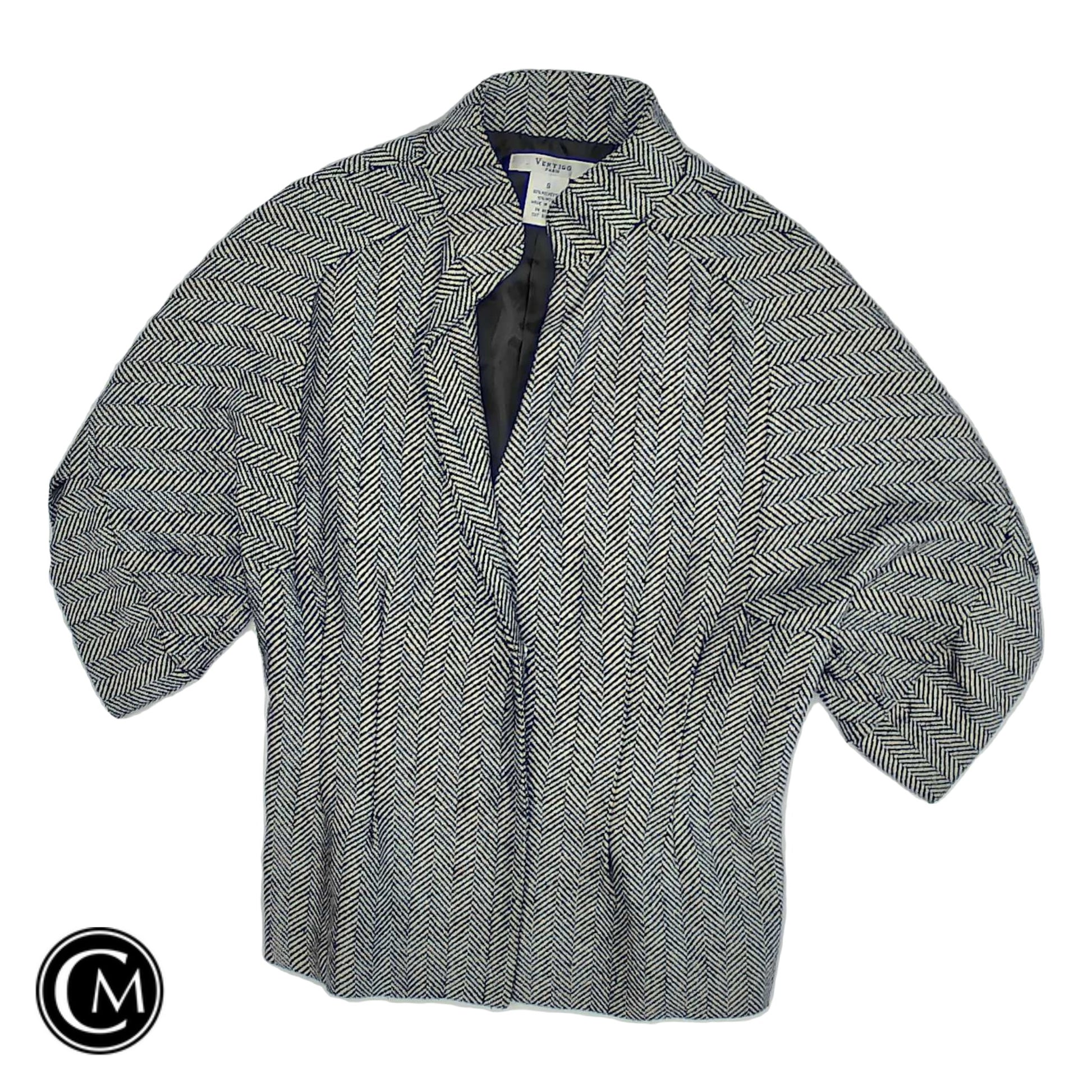 Blazer By Vertigo In Black & White, Size: S image 1