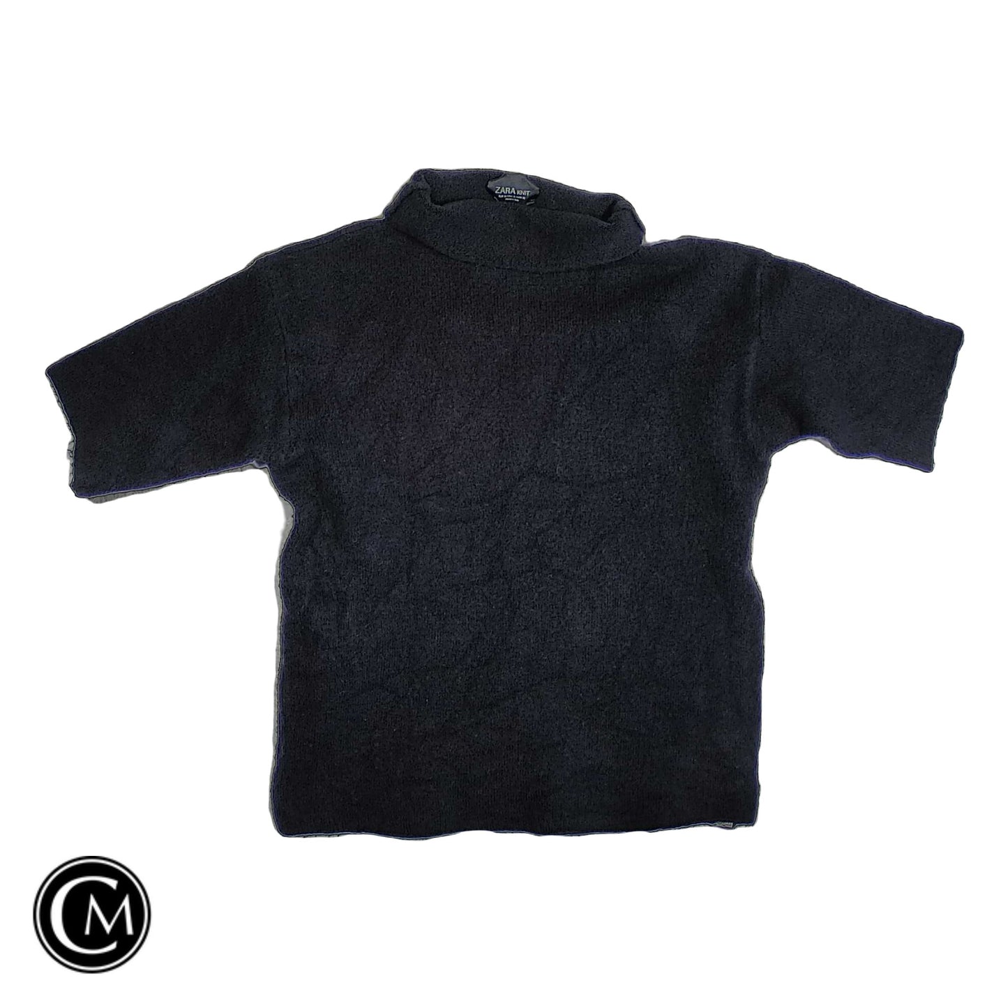 Sweater Ss By Zara In Navy, Size: S image 1