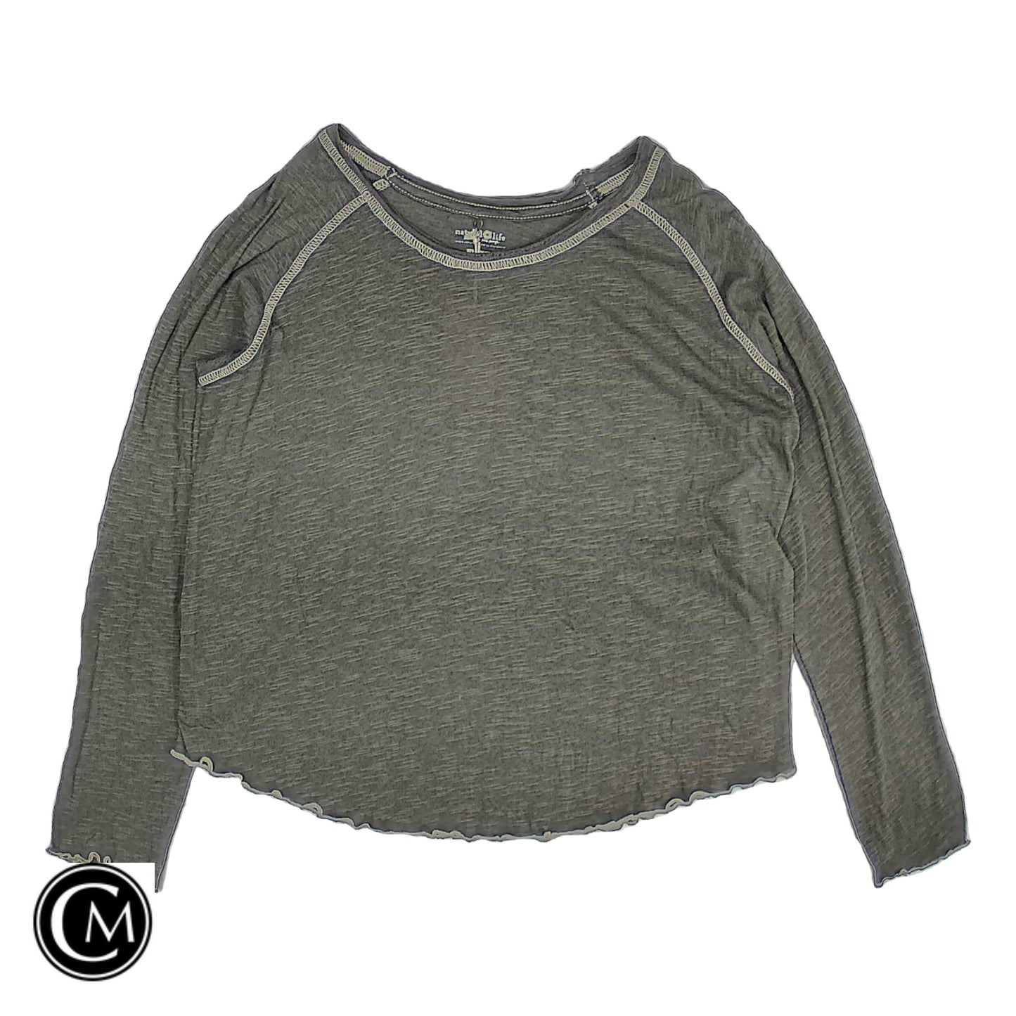 Top Ls By Natural Life In Green, Size: L image 1