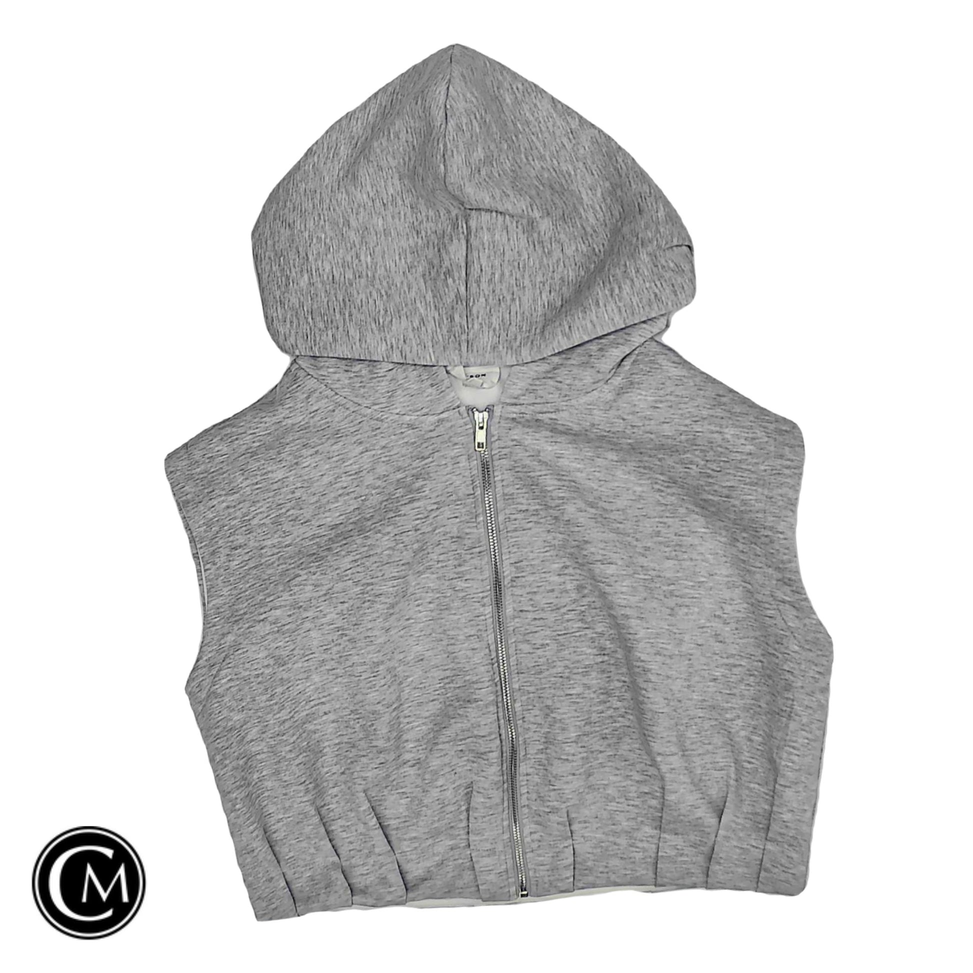 Athletic Sweatshirt Hoodie By Heyson In Grey, Size: S image 1