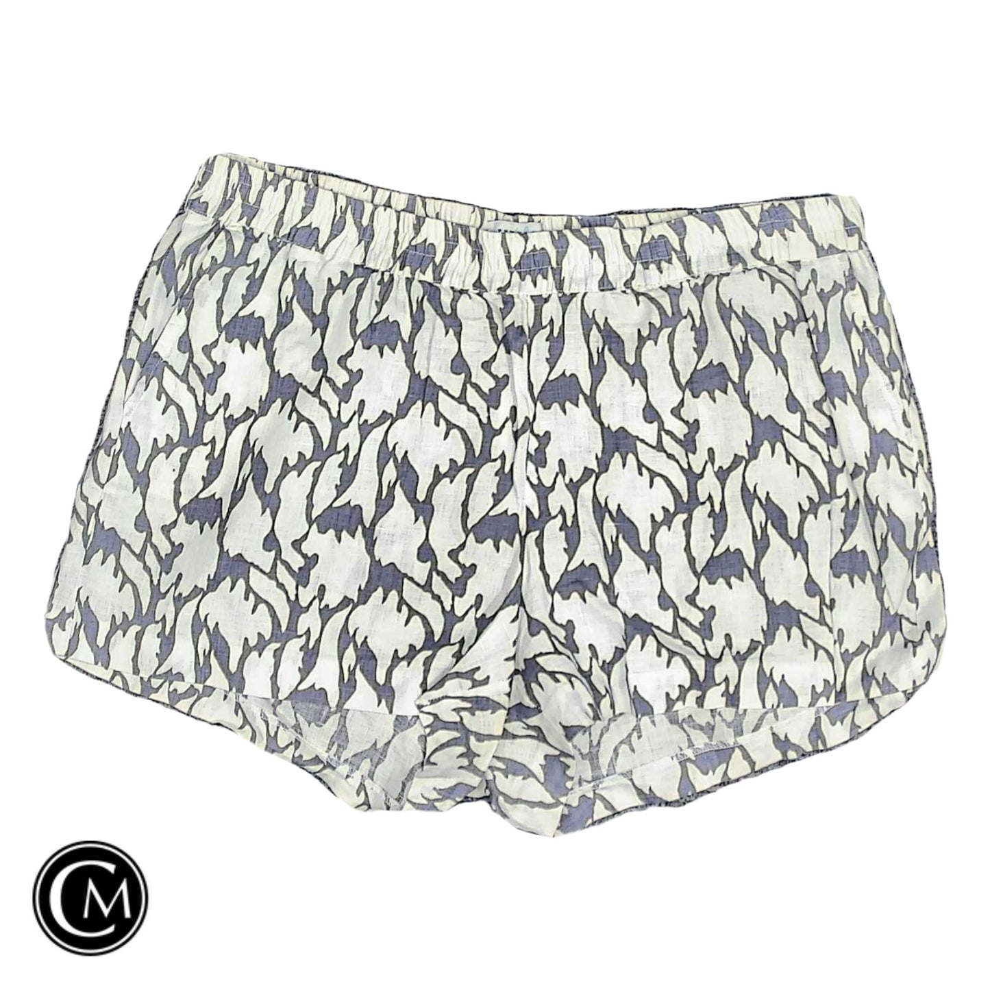 Shorts By Clothes Mentor In Blue & White, Size: Xl image 1
