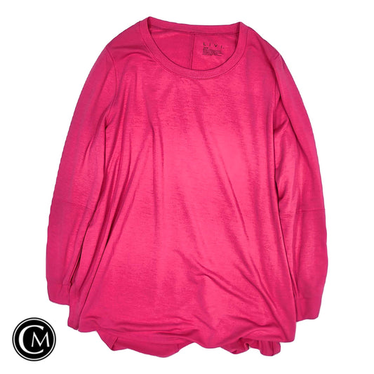 Top Ls By Livi Active In Pink, Size: 14 image 1