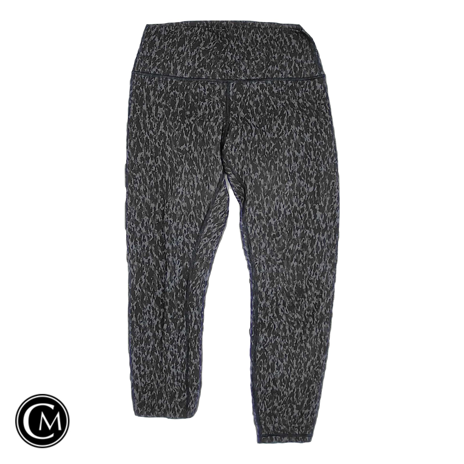 Athletic Leggings By Lululemon In Black, Size: 8 image 1