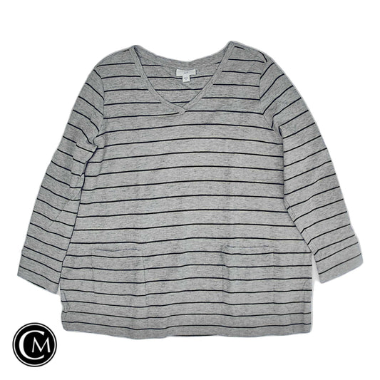 Tunic Ls By J. Jill In Grey, Size: Xl image 1