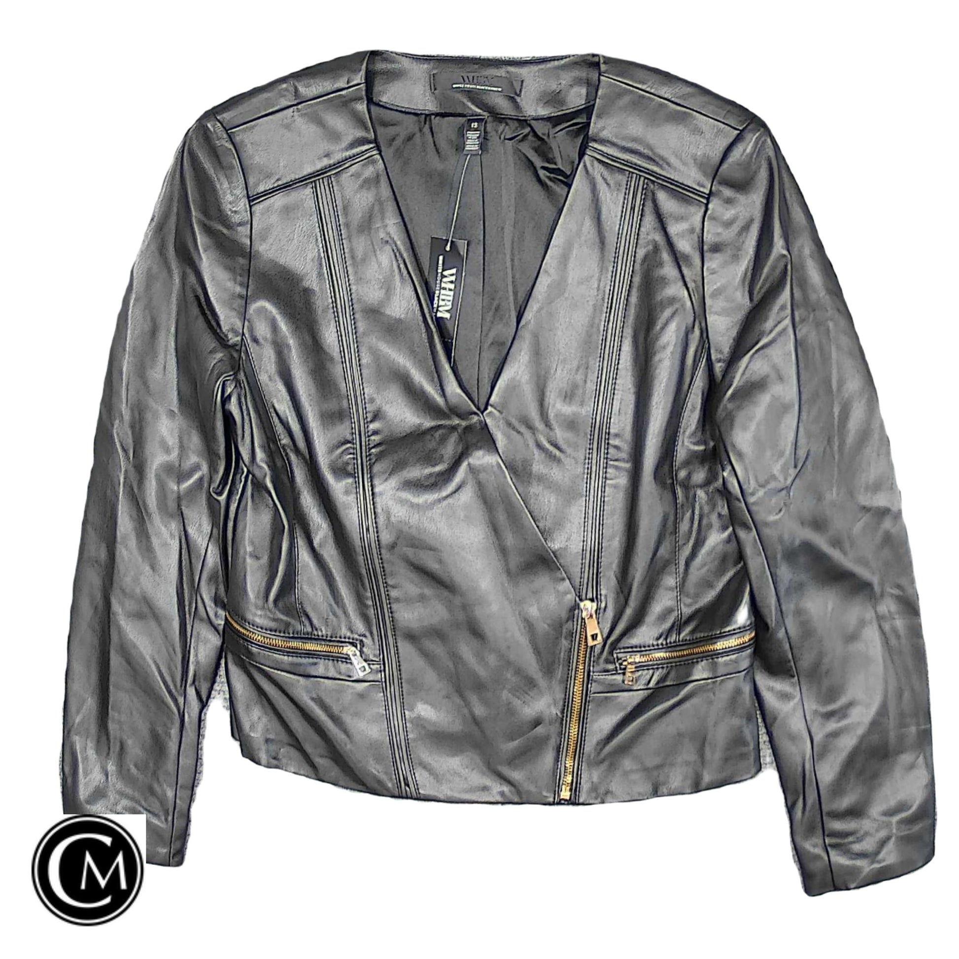 Jacket Other By White House Black Market In Black, Size: 12 image 1