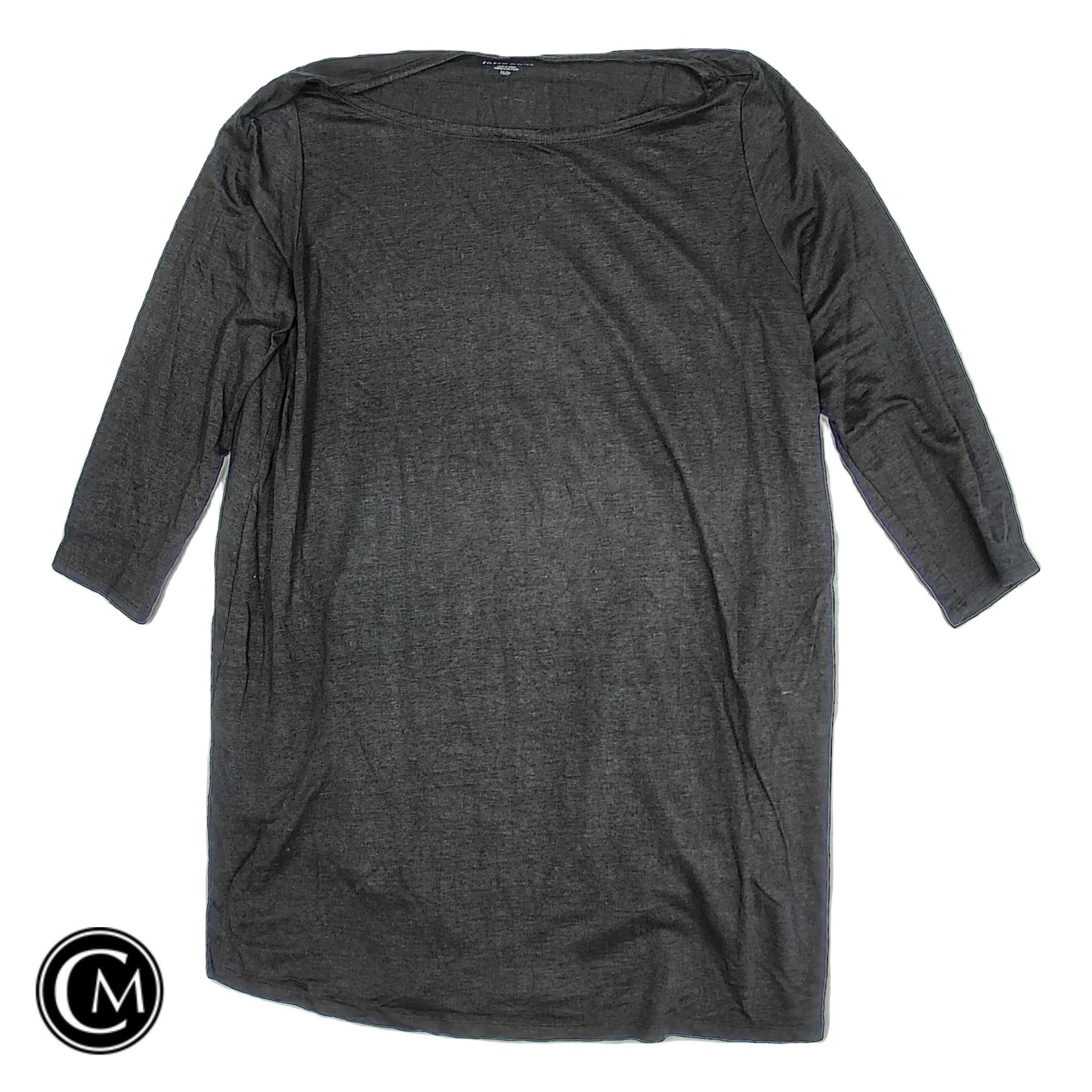Tunic 3/4 Sleeve By Eileen Fisher In Black, Size: M image 1