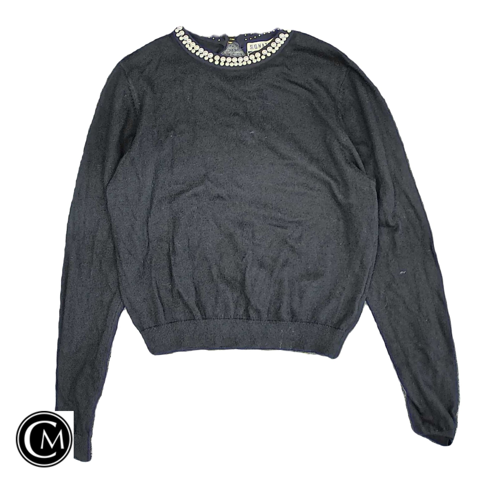 Sweater Cashmere By Cmc In Black, Size: S image 1