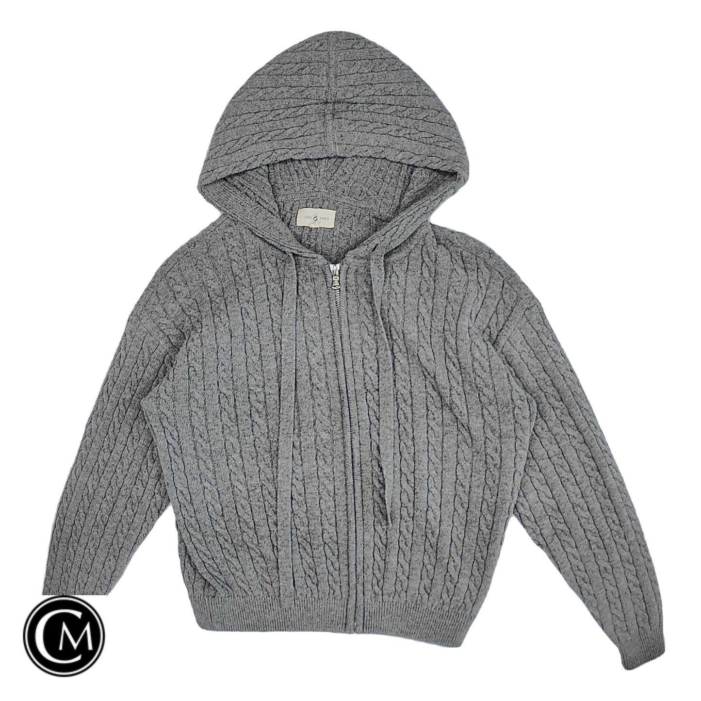 Sweater Cardigan By Lou And Grey In Grey, Size: Xs image 1