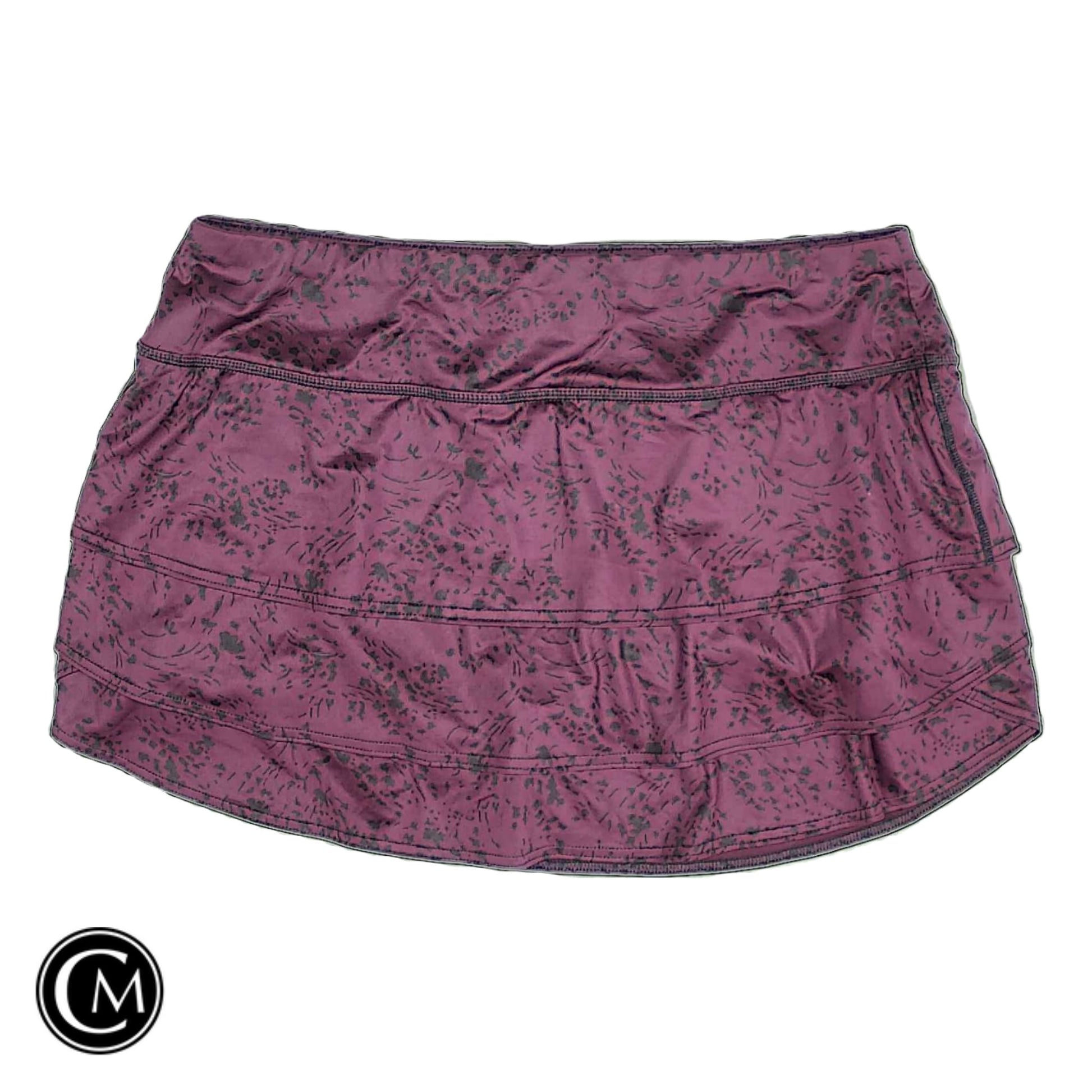 Athletic Skort By Athleta In Purple, Size: L image 1