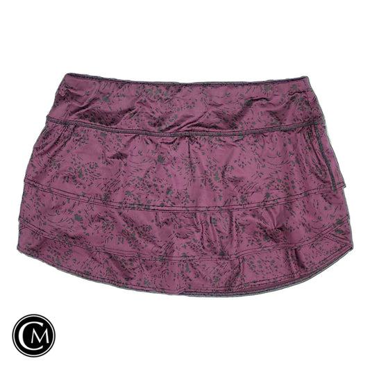 Athletic Skort By Athleta In Purple, Size: L image 1