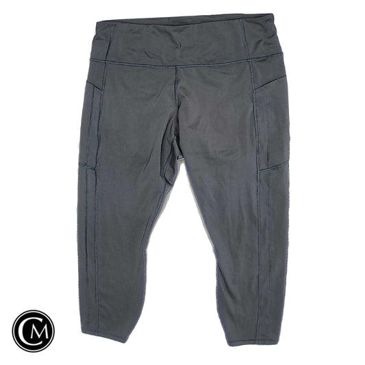 Athletic Leggings Capris By Nike Apparel In Black, Size: Xl image 1