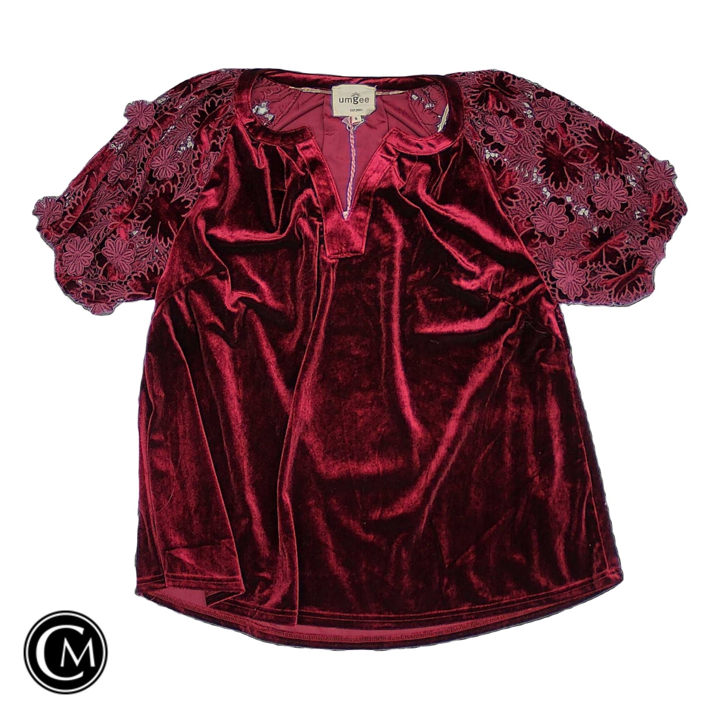 Top Ss By Umgee In Maroon, Size: S image 1