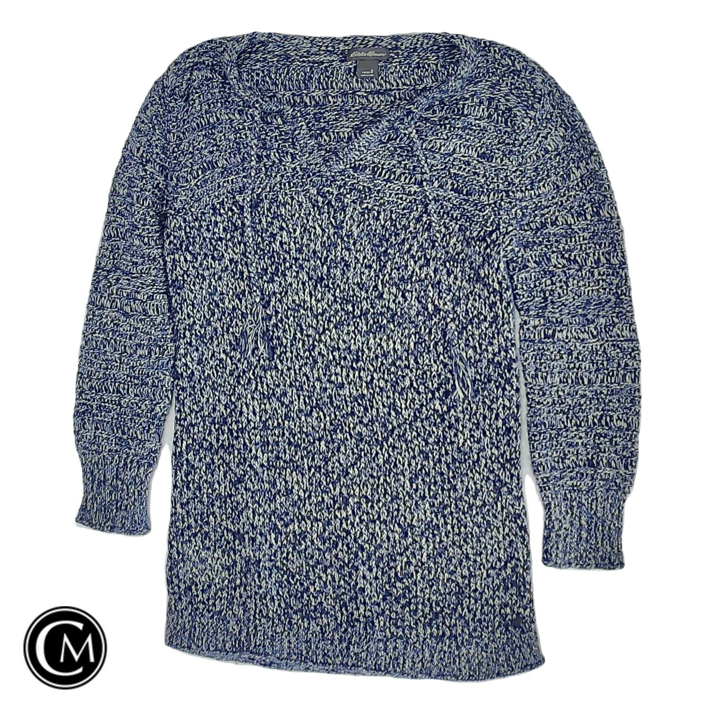 Sweater By Eddie Bauer In Blue, Size: S image 1