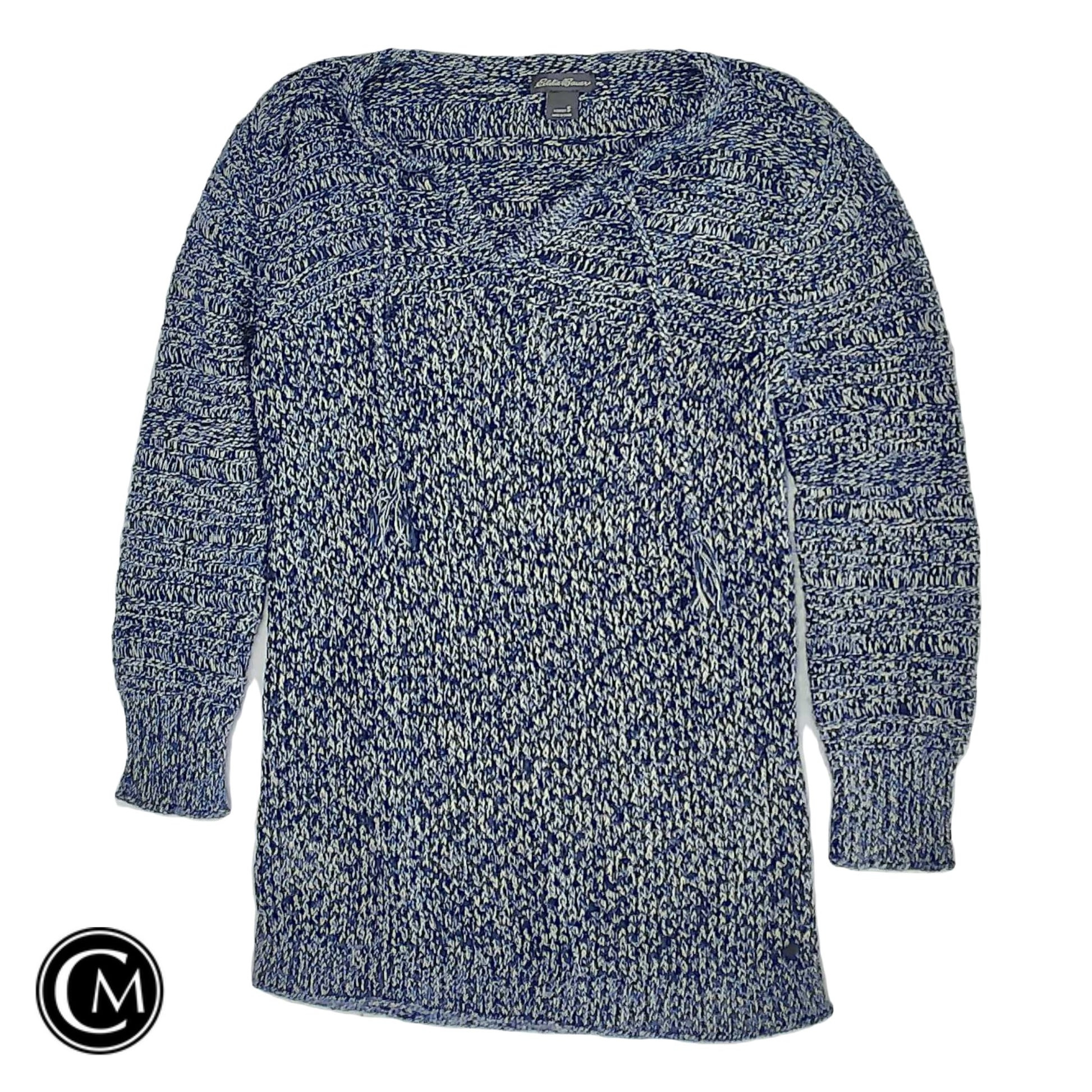Sweater By Eddie Bauer In Blue, Size: S image 1