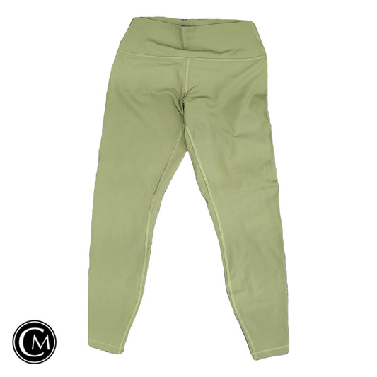 Athletic Leggings By Lululemon In Green, Size: 10 image 1