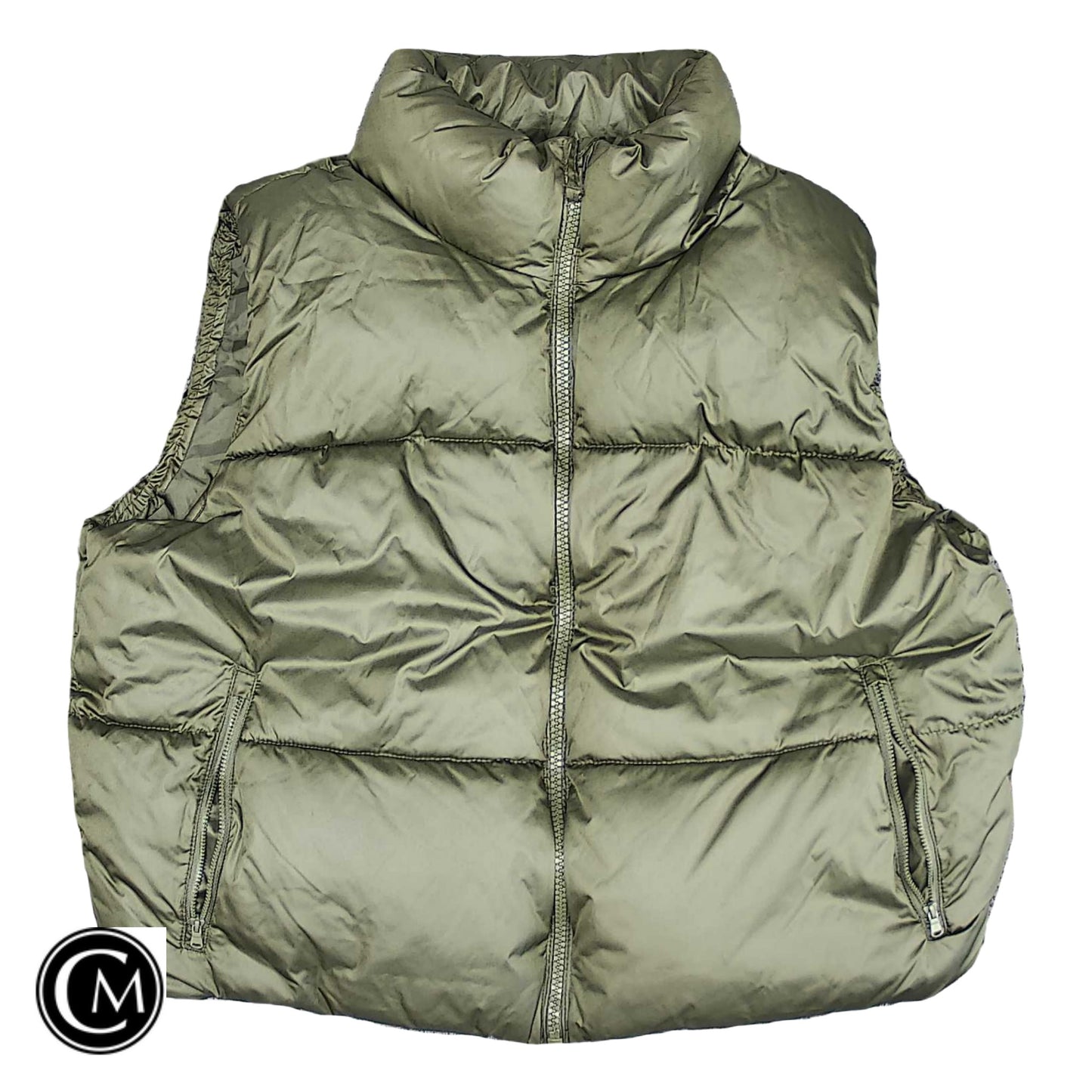 Vest Puffer & Quilted By Old Navy In Green, Size: Xl image 1
