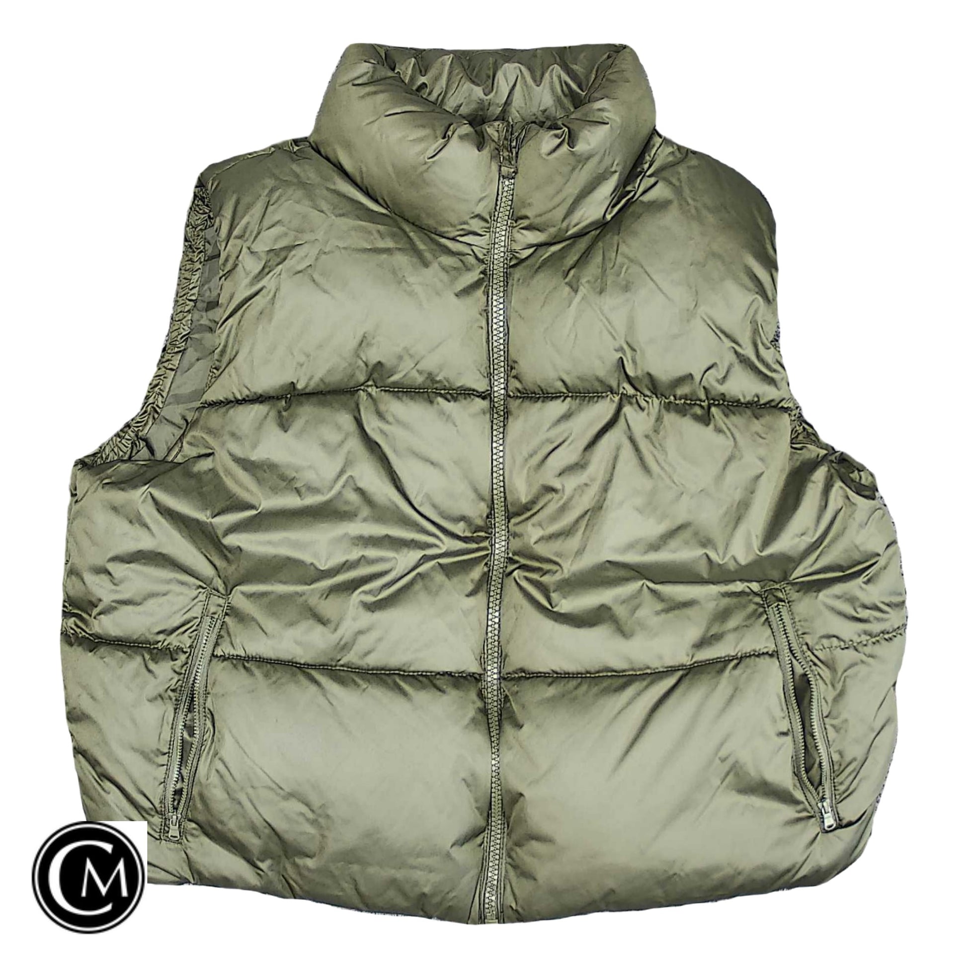Vest Puffer & Quilted By Old Navy In Green, Size: Xl image 1