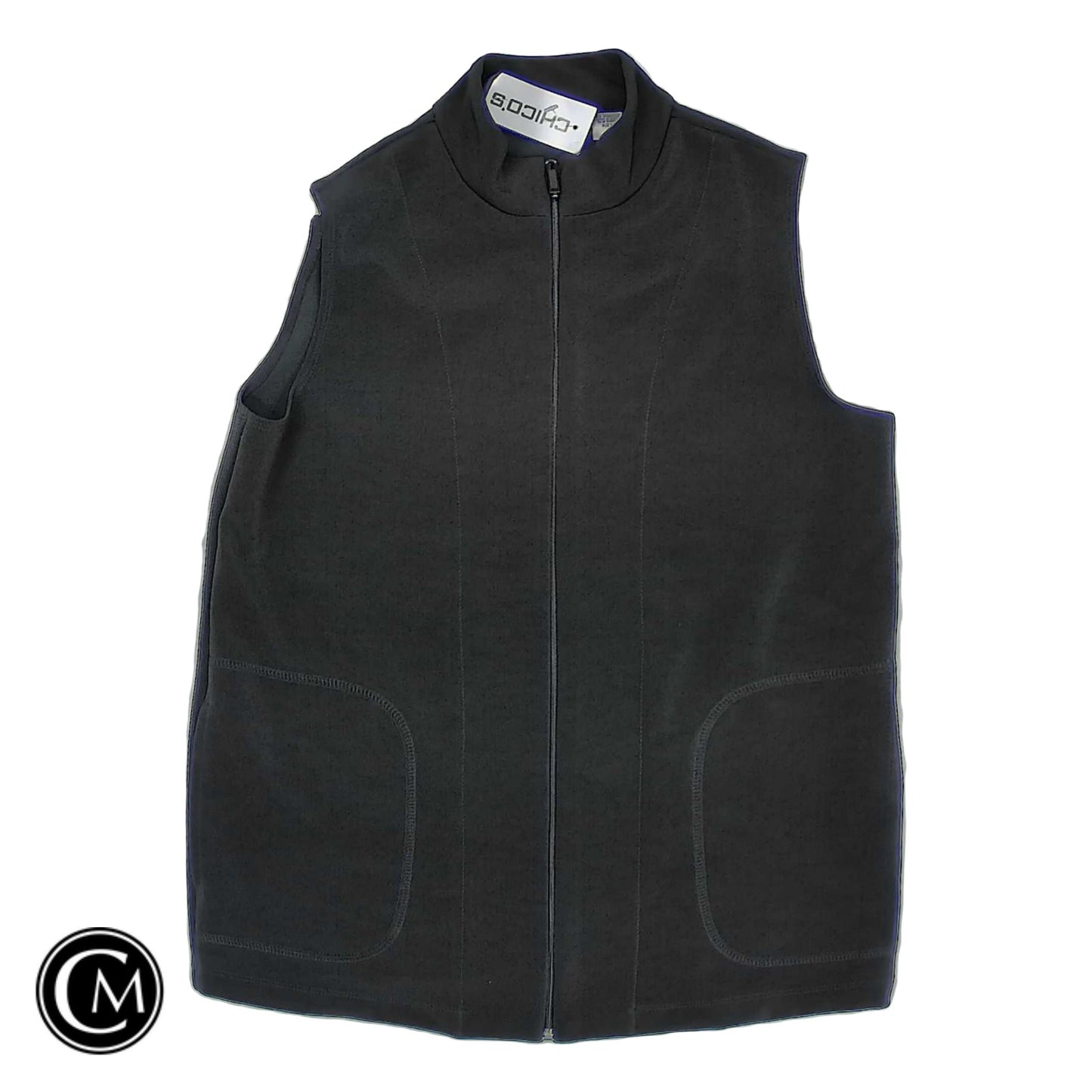 Vest Other By Chicos In Black, Size: M image 1