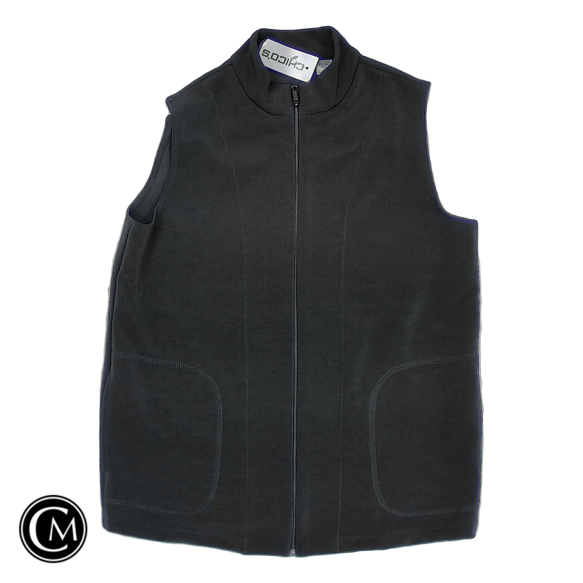 Vest Other By Chicos In Black, Size: M image 1