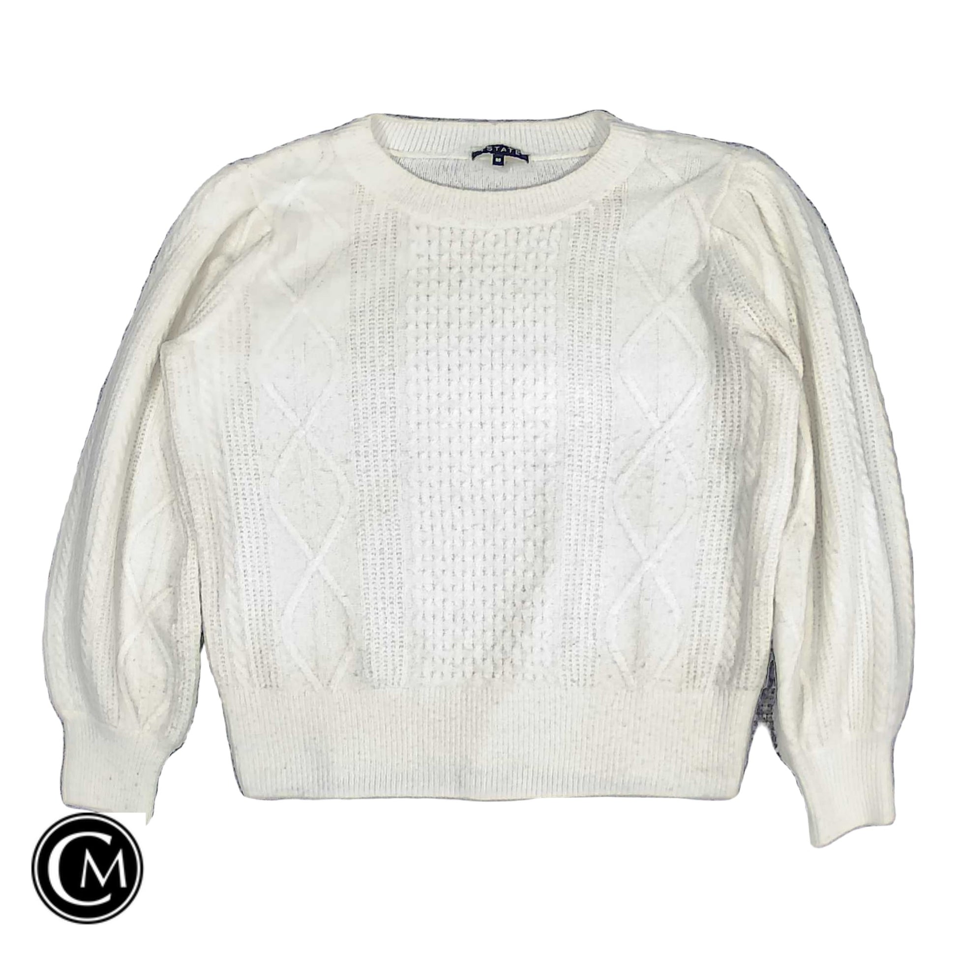 Sweater By 1.State In White, Size: M image 1
