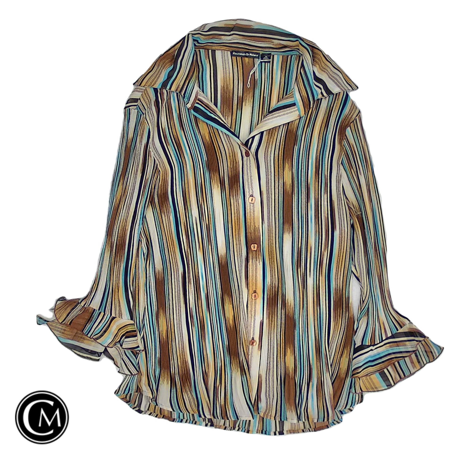 Top Ls By Milano In Multi, Size: Xl image 1