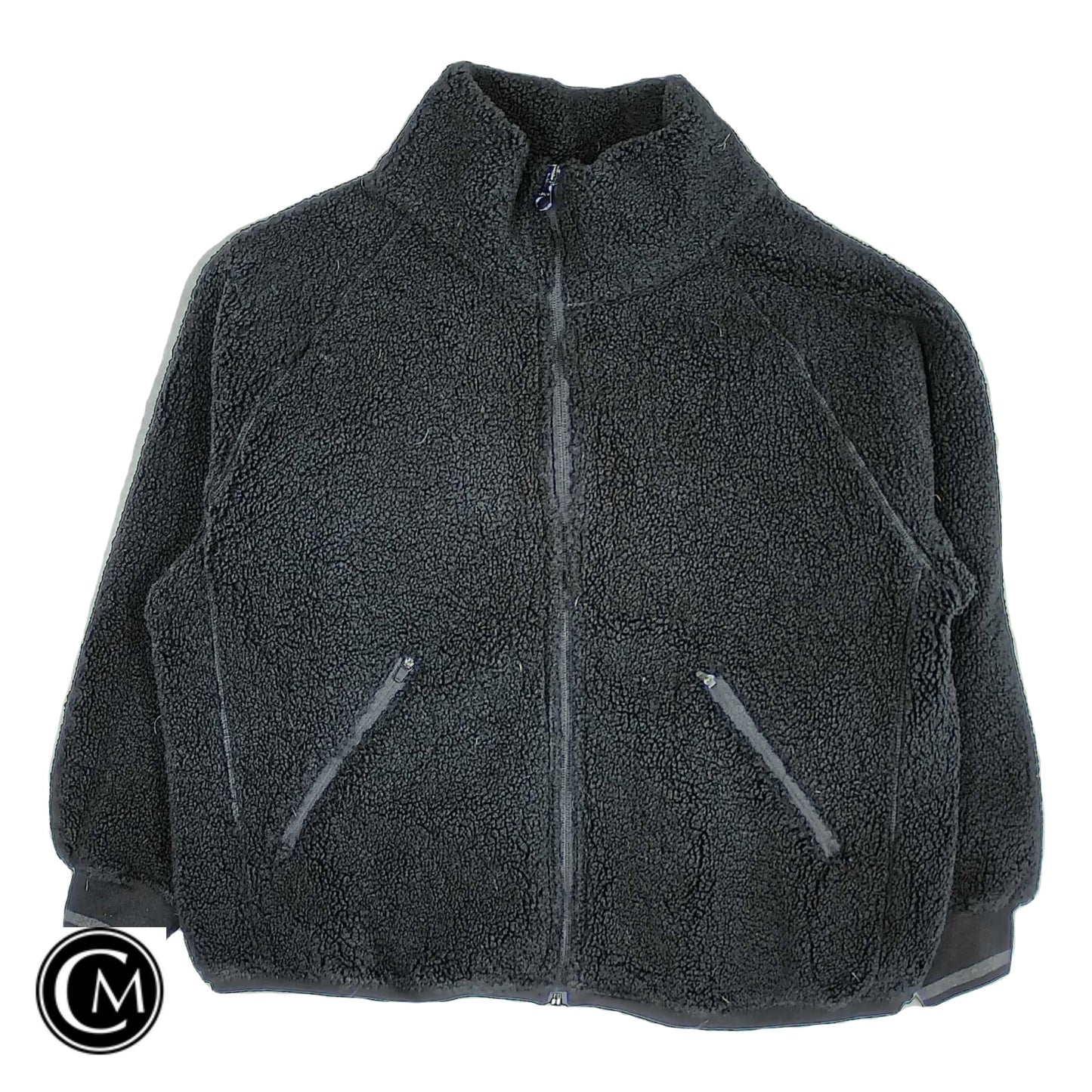 Jacket Faux Fur & Sherpa By Joy Lab In Black, Size: Xxl image 1