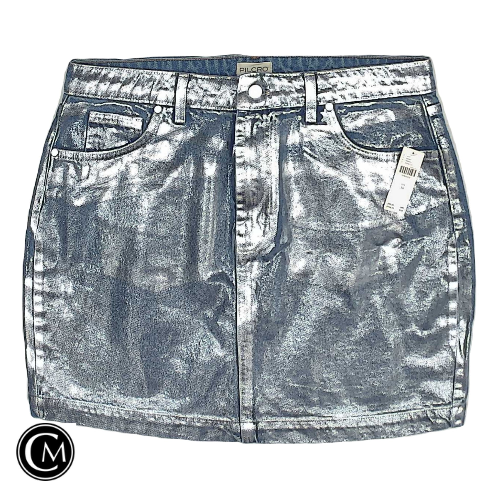 Skirt Mini & Short By Pilcro In Blue, Size: 16 image 1