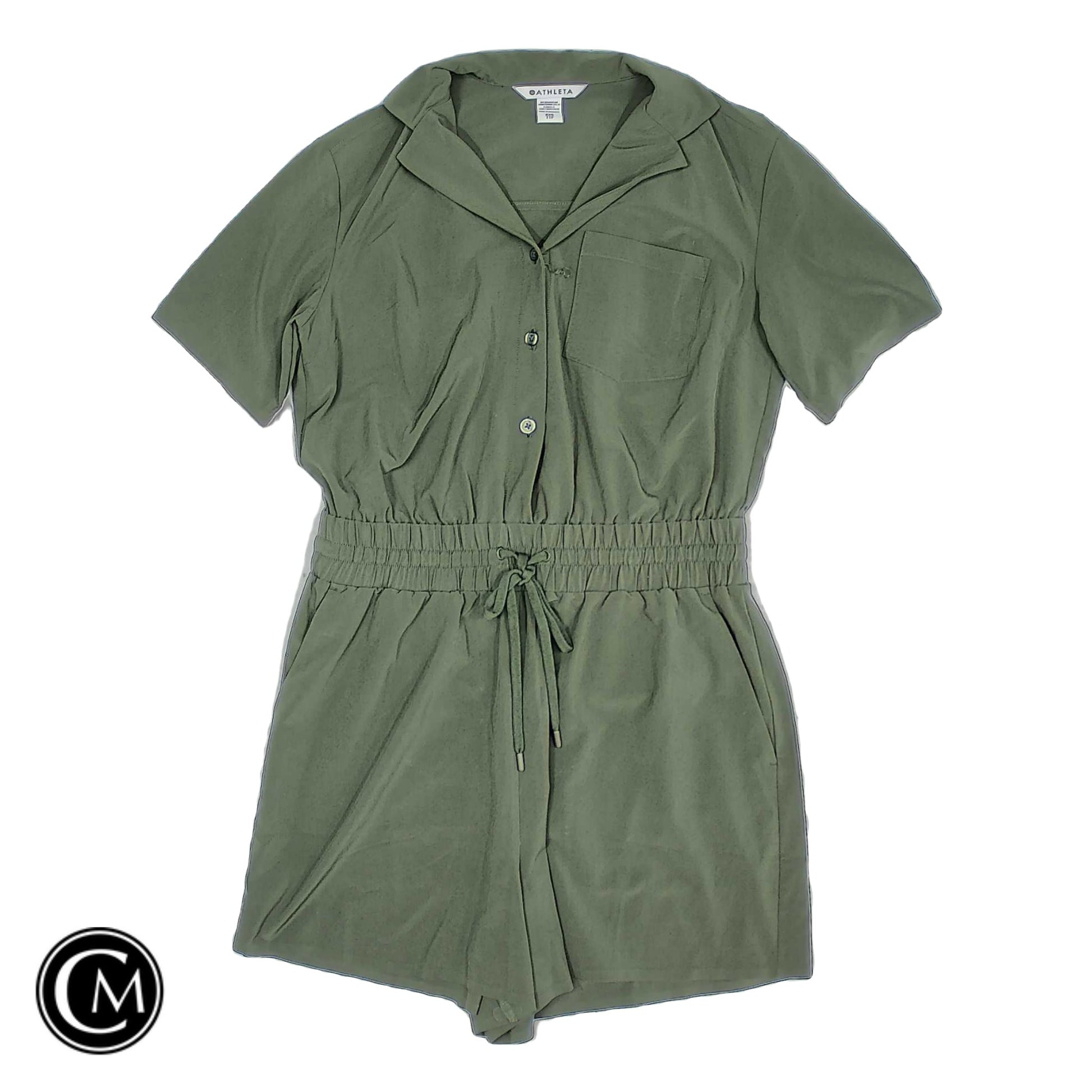 Romper By Athleta In Green, Size: Xxs image 1