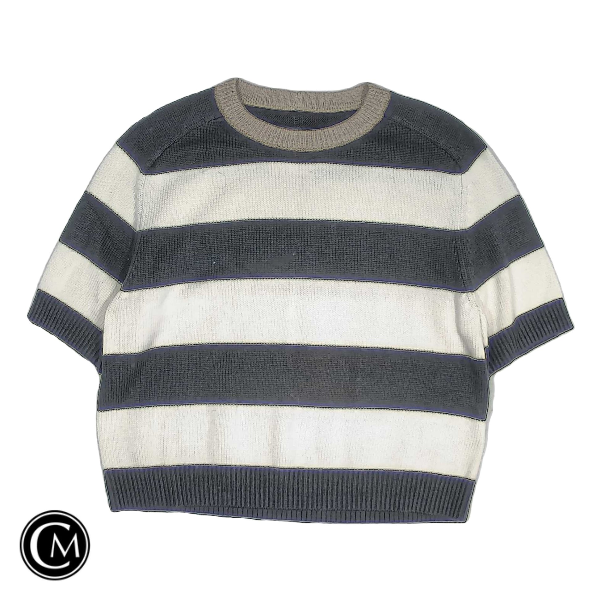 Sweater Ss By Abercrombie And Fitch In Black & White, Size: S image 1