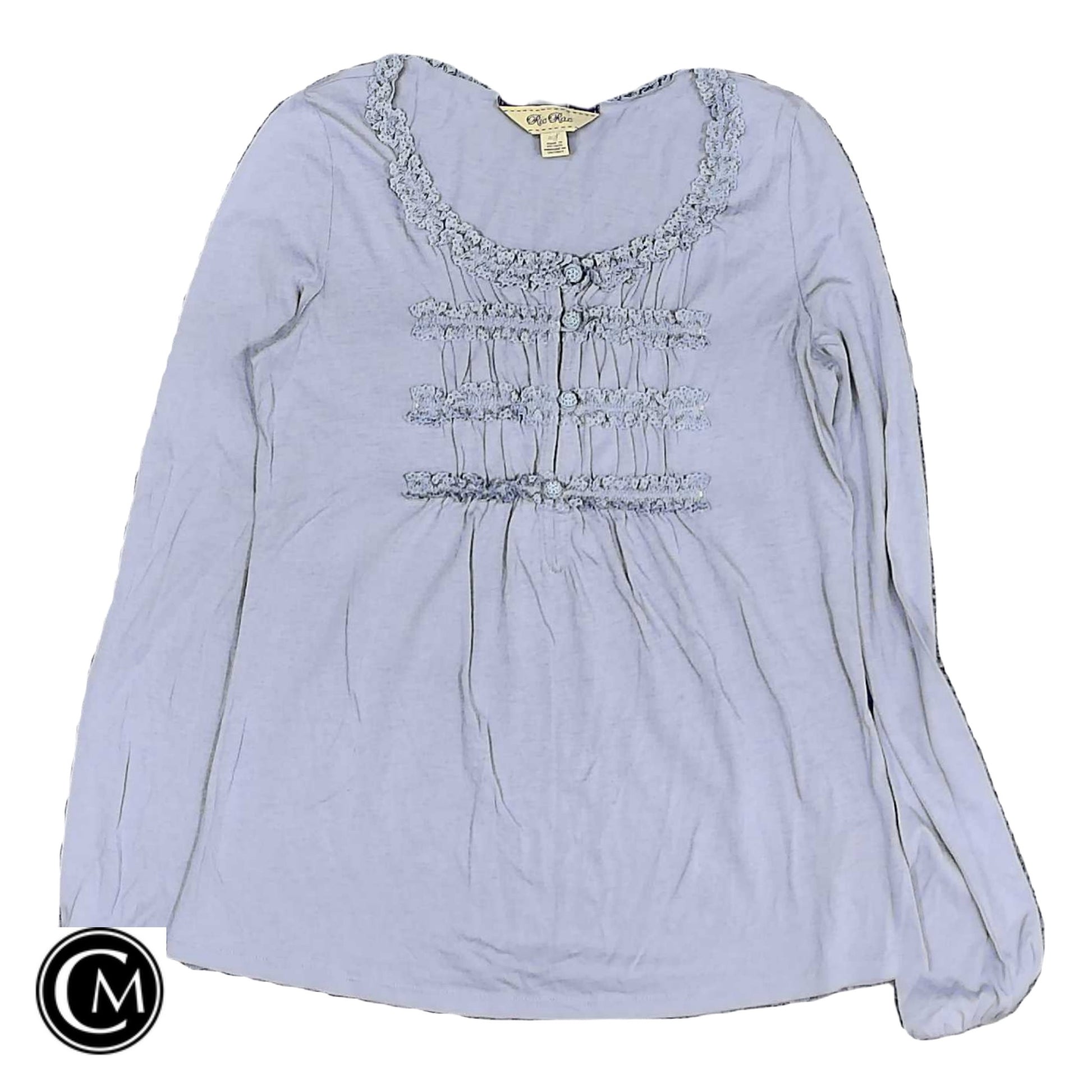 Top Ls By Ric Rac In Purple, Size: Xs image 1