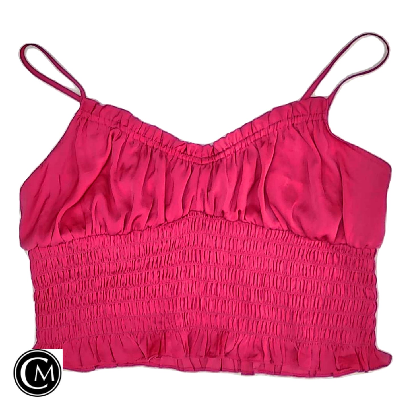 Blouse Sleeveless By Open Edit In Pink, Size: L image 1
