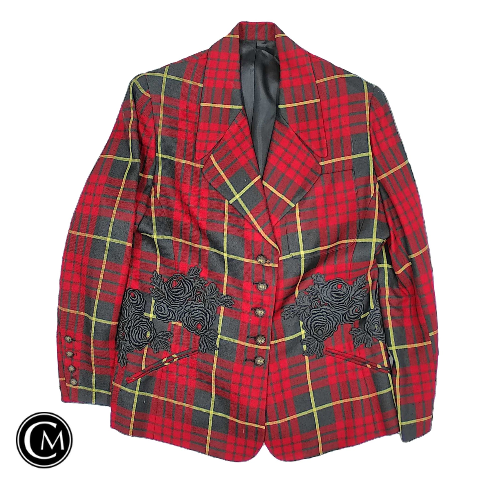 Blazer By Ninety Woman In Plaid Pattern, Size: 12 image 1