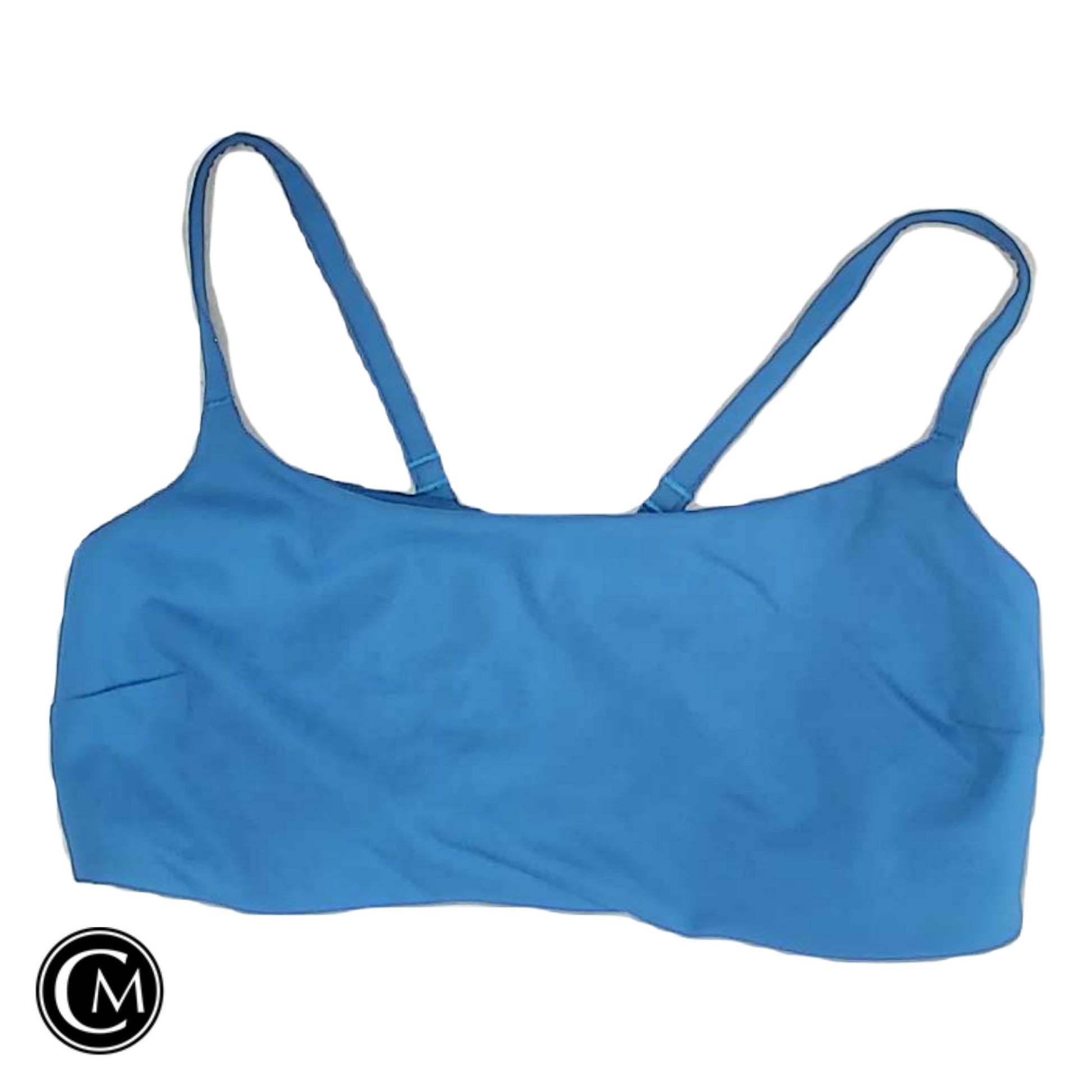 Athletic Bra By Lululemon In Blue & Green, Size: 14 image 1