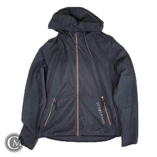 Athletic Jacket By Cole-Haan In Black, Size: S image 1