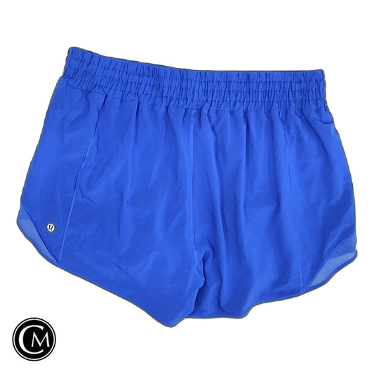 Athletic Shorts By Lululemon In Blue, Size: 14 image 1
