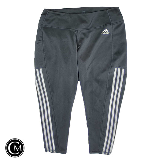 Athletic Leggings Capris By Adidas In Black, Size: 2x image 1