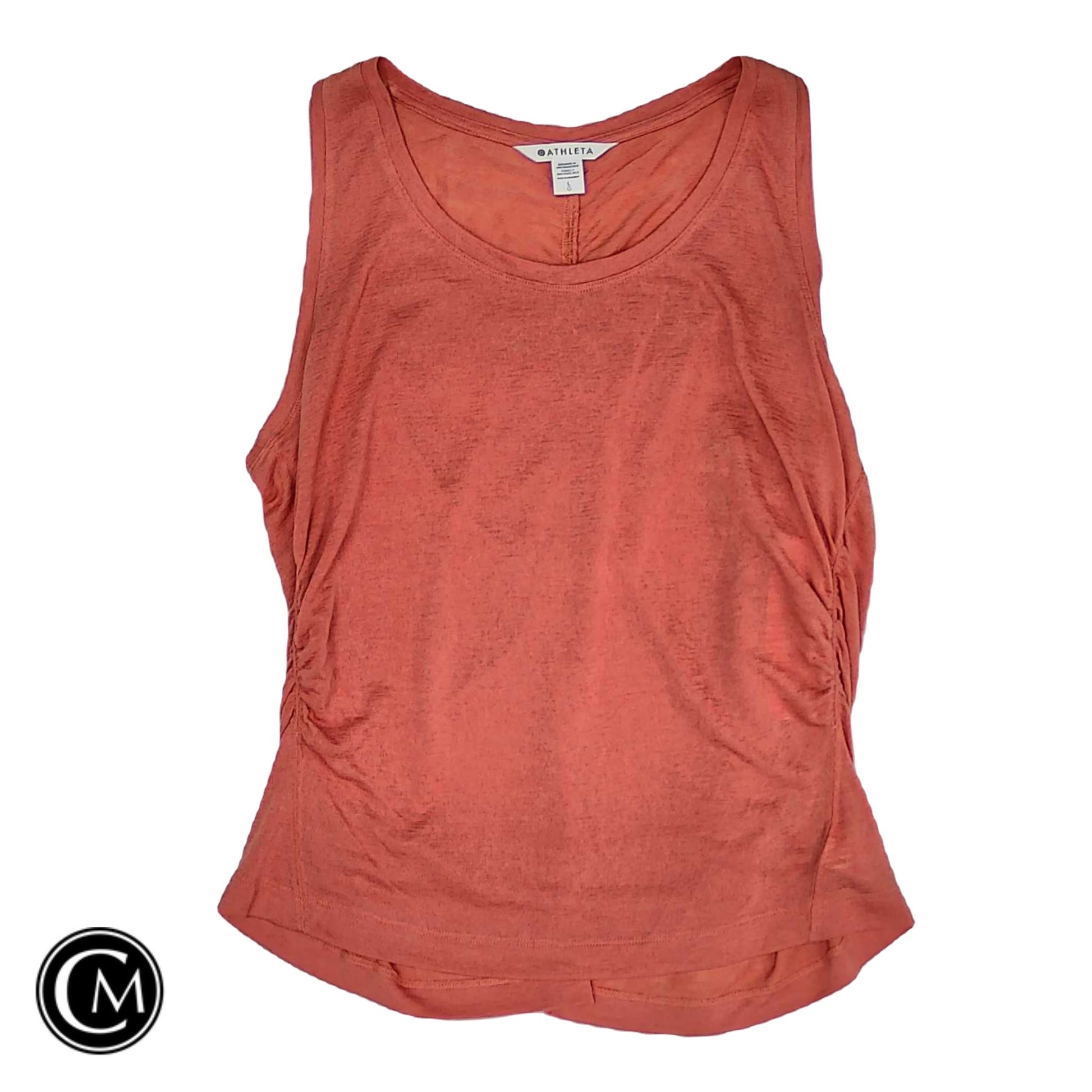 Athletic Tank Top By Athleta In Orange, Size: L image 1