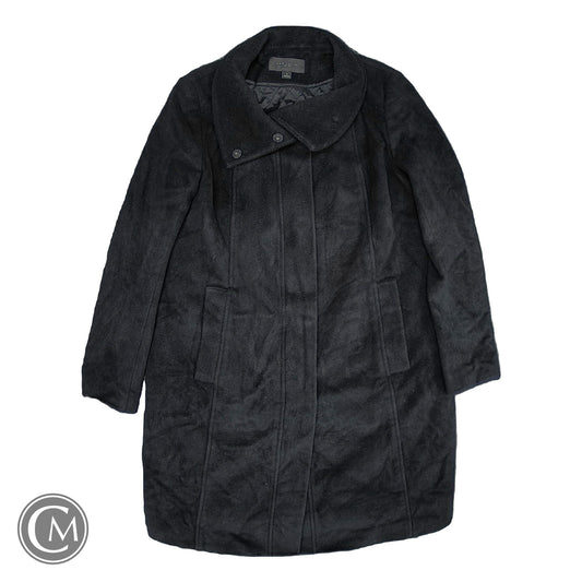 Coat Wool By Ann Taylor In Black, Size: S image 1