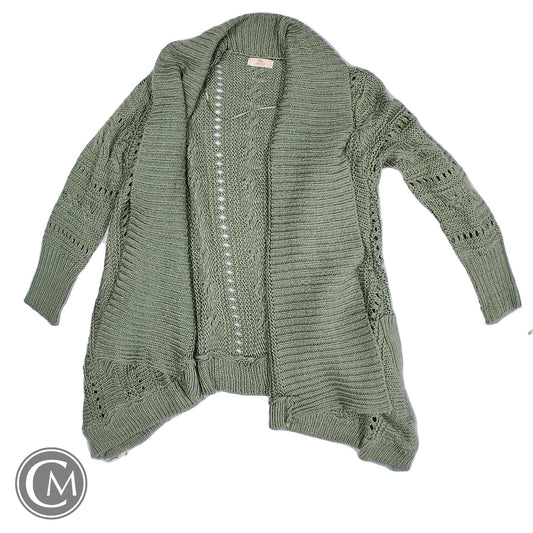 Sweater Cardigan By Hummingbird In Green, Size: L image 1