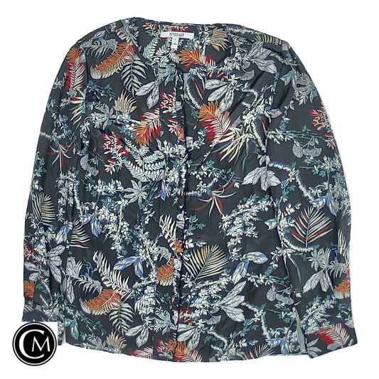 Blouse Designer By Derek Lam In Black & White, Size: 2 image 1