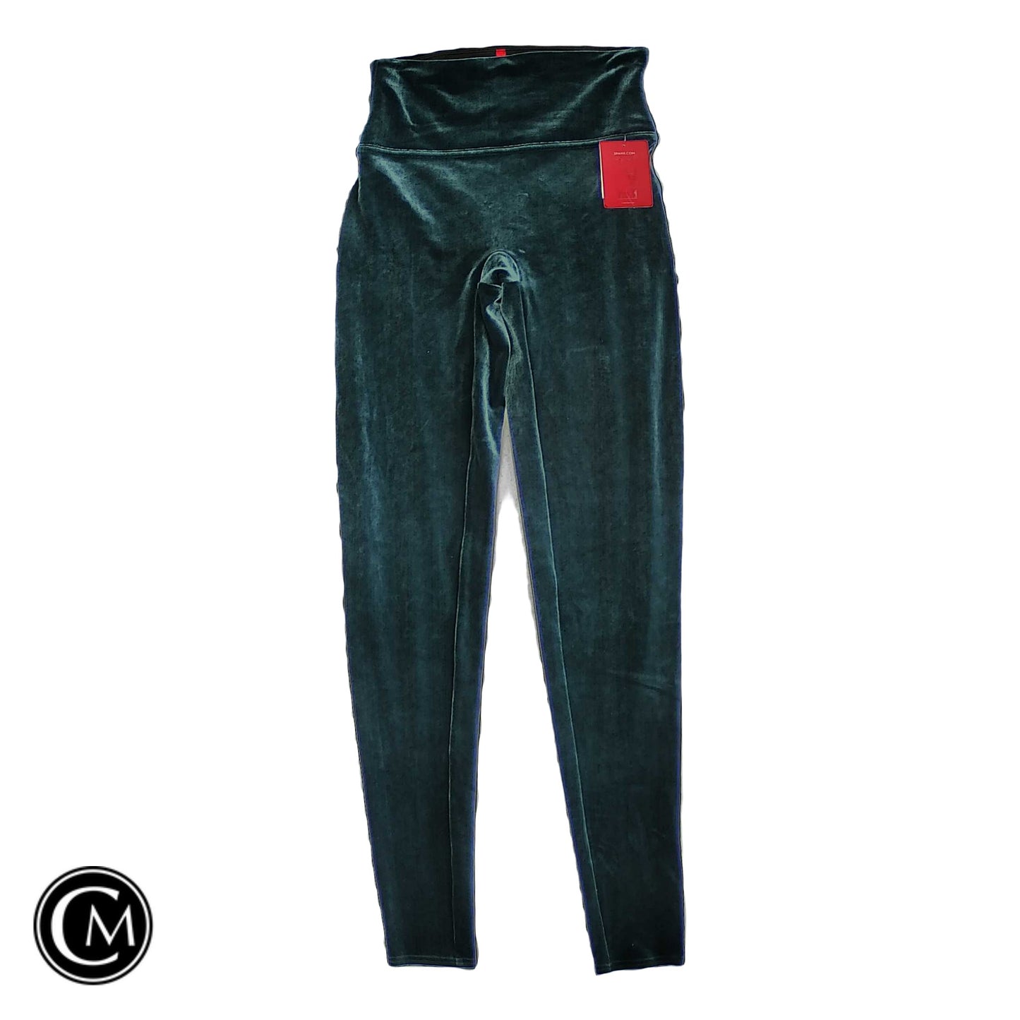 Pants Leggings By Spanx In Green, Size: M image 1