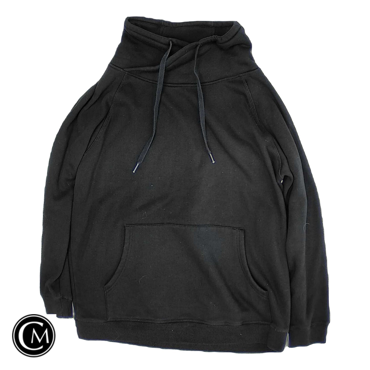 Sweatshirt Hoodie By Mono B In Black, Size: S image 1
