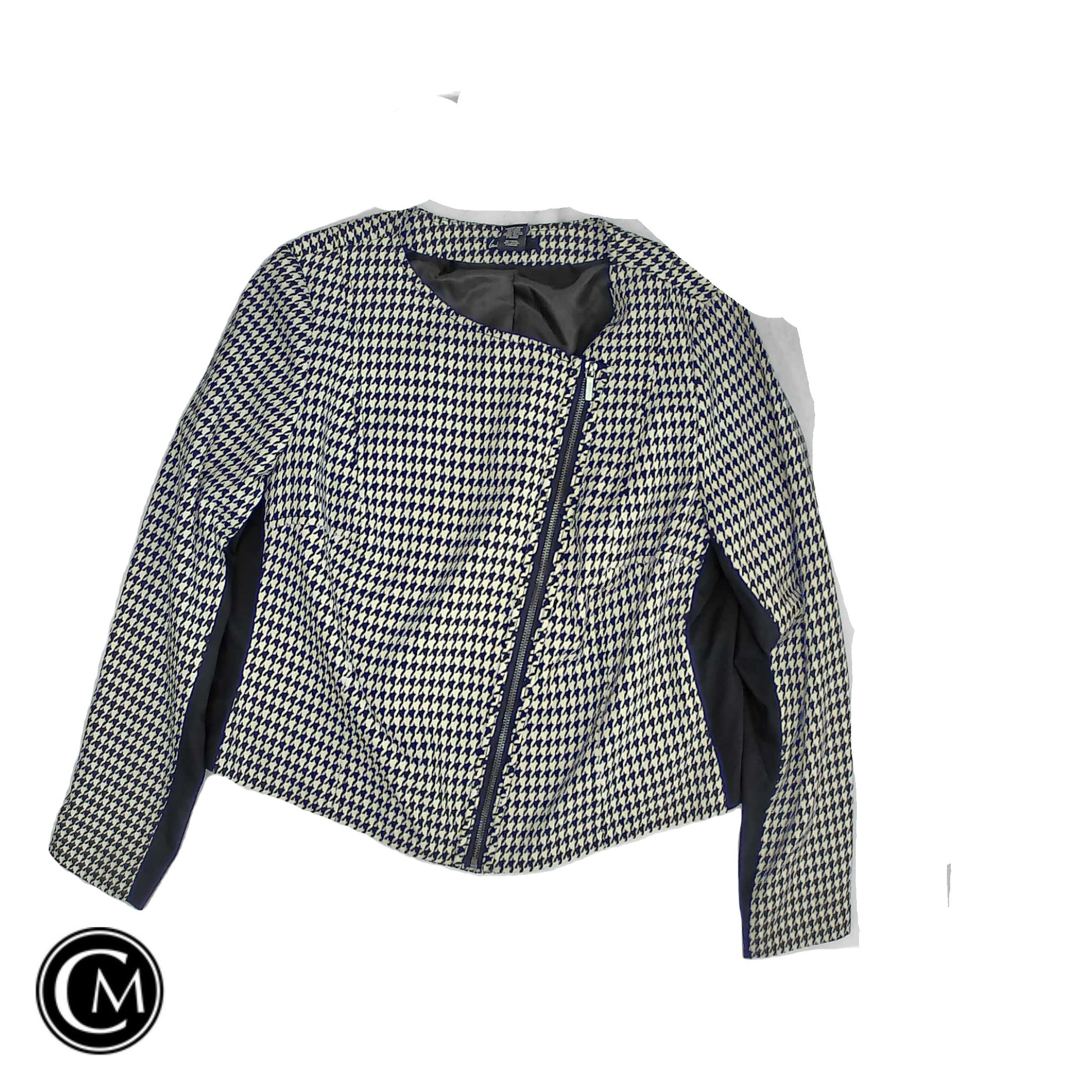 Jacket Other By Lane Bryant In Black & White, Size: 16 image 1