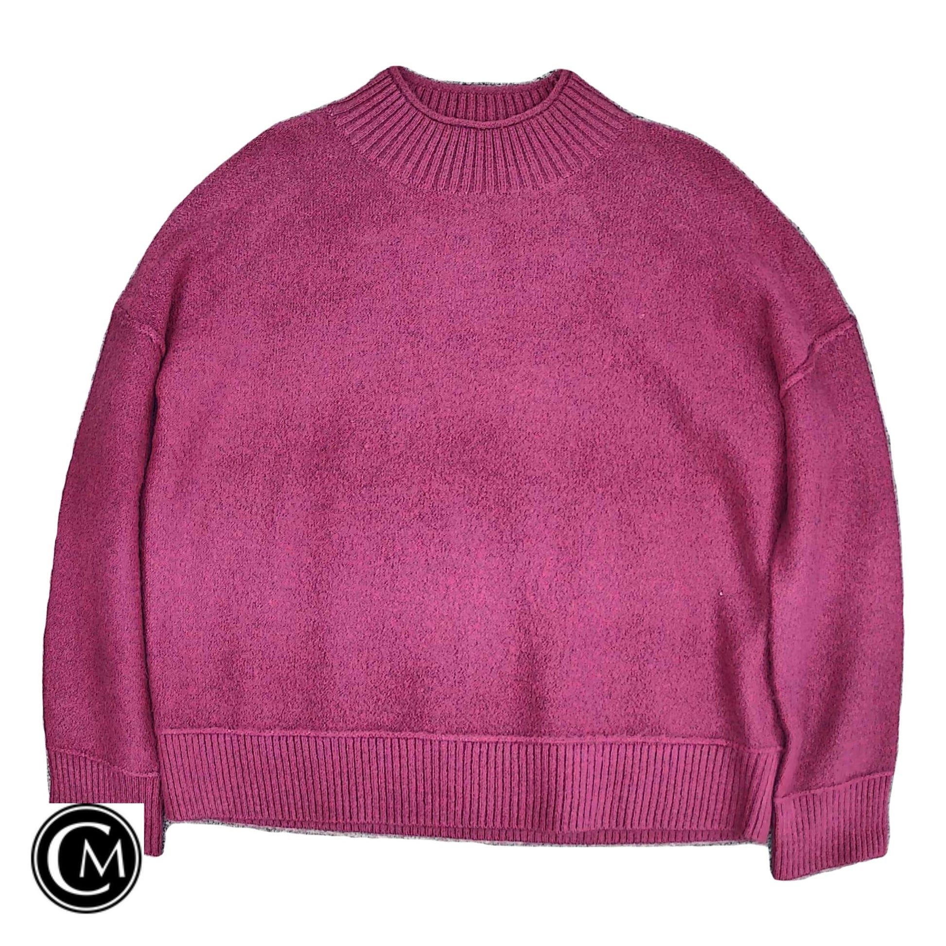 Sweater By Universal Thread In Pink, Size: L image 1
