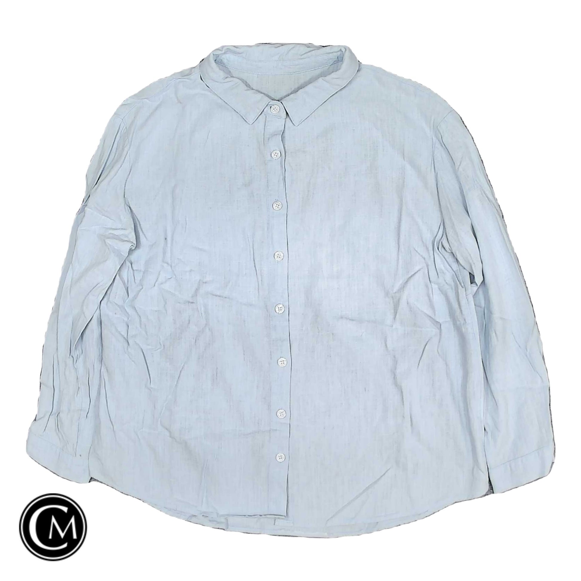 Top Ls By Clothes Mentor In Blue, Size: Xl image 1