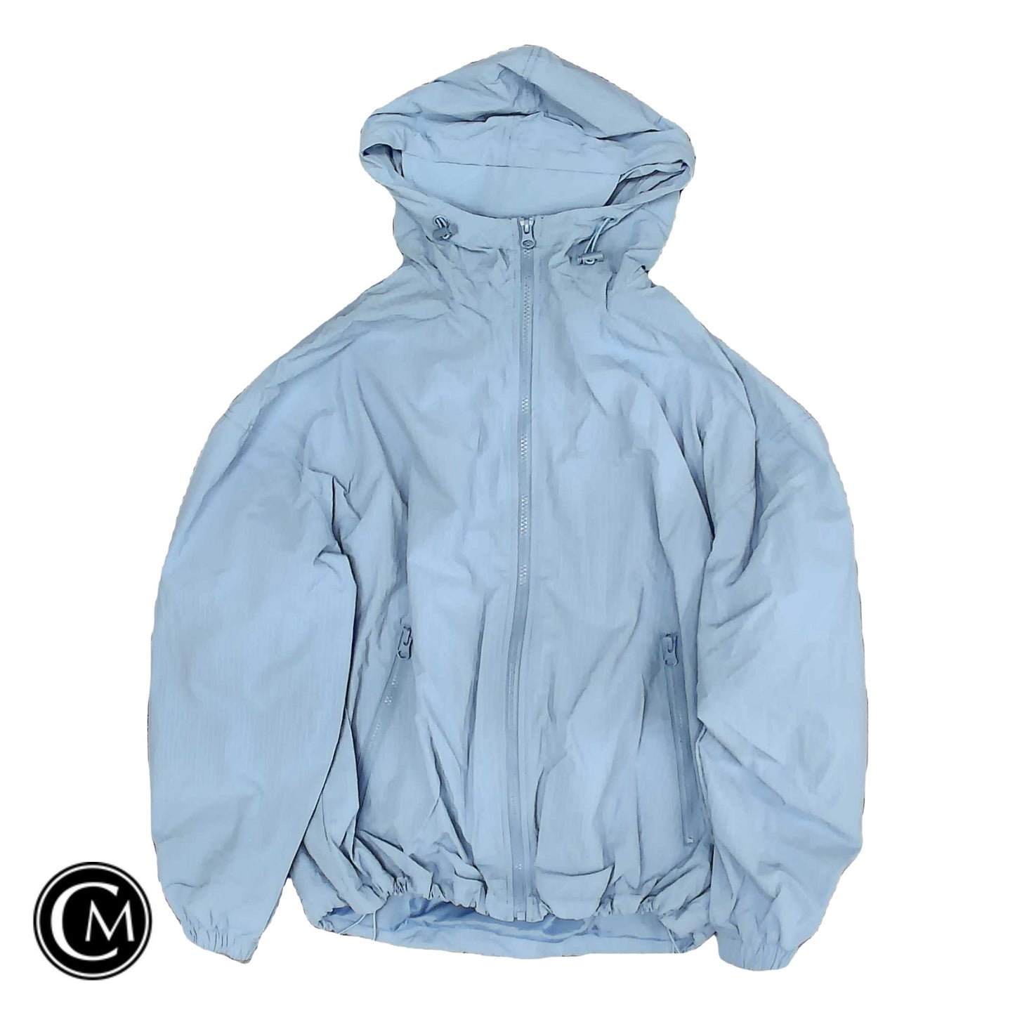 Jacket Windbreaker By Urban Outfitters In Blue, Size: S image 1