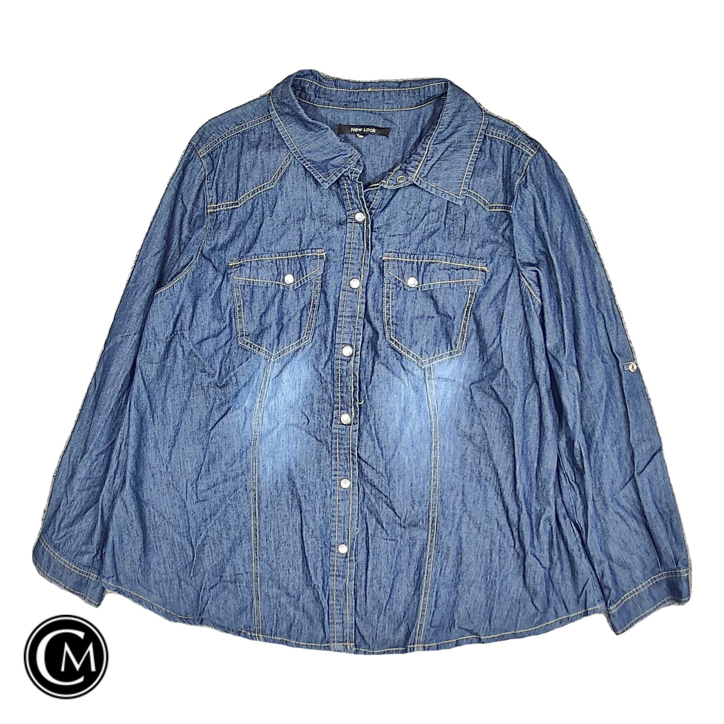 Top Ls By New Look In Blue, Size: M image 1