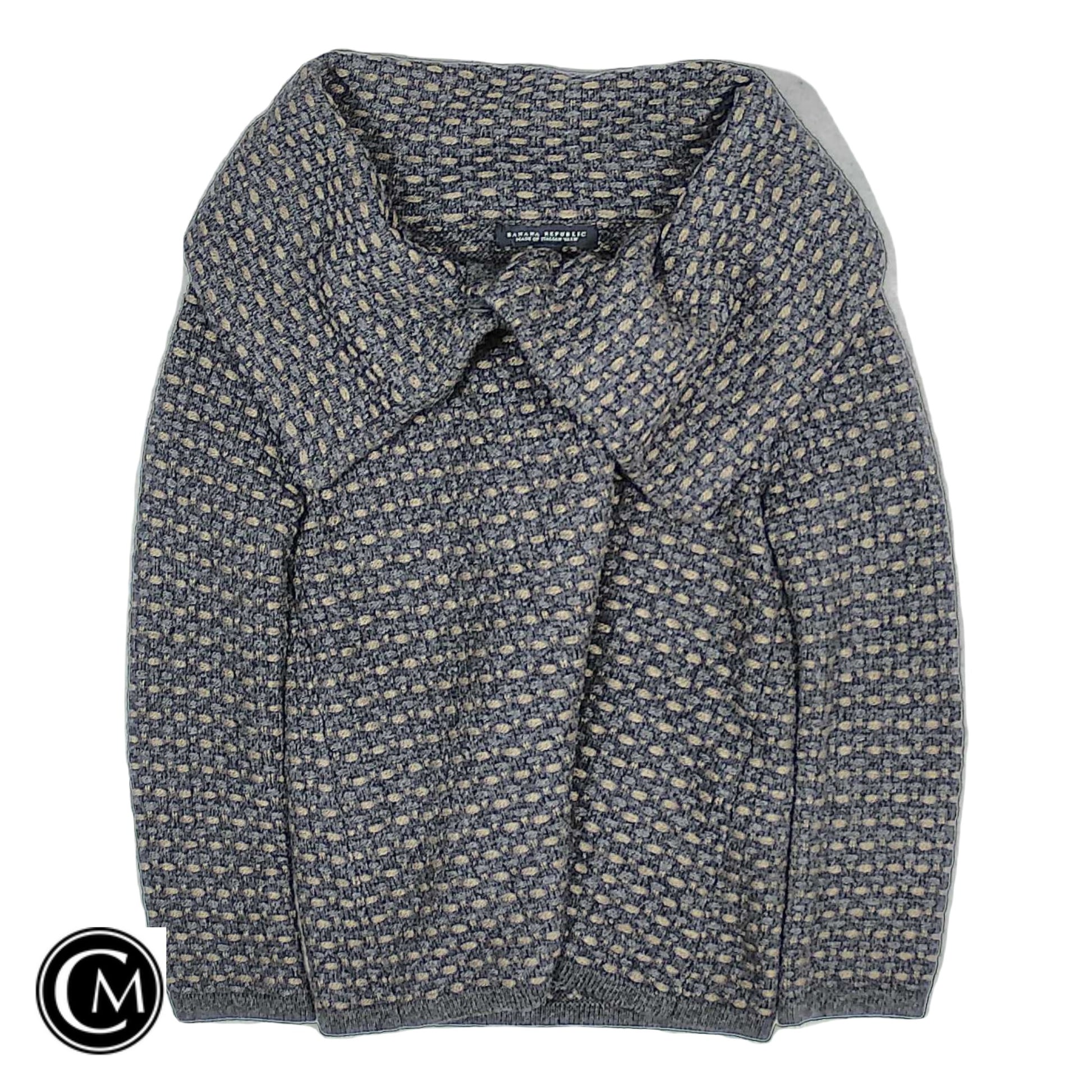 Sweater Cardigan By Banana Republic In Grey, Size: S image 1