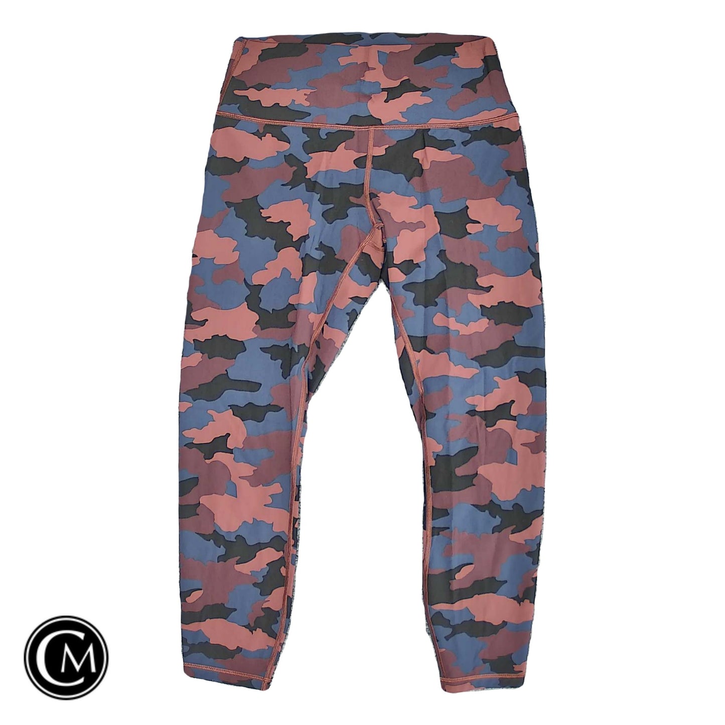 Athletic Leggings By Lululemon In Camouflage Print, Size: 10 image 1